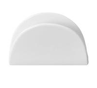 UKCOCO Portatovaglioli Funzione e Contenitore Pratico in Bianco Design Semplice Supporto per Tovaglioli da Tavolo per Hotel e Bar