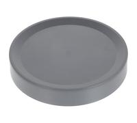 UKCOCO Portavasi Ruote, Sottovaso Rotondo 26 CM, Resistente, Grigio Scuro, per Spostare Piante da Interno e Balcone Ruote Silenziose