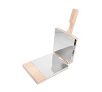 UKCOCO Pressa per Pasta e Ravioli in Legno con Piastra in Acciaio Strumento Robusto per Stendere e Formare Sfoglie di Dumpling per Cucine Domestiche e Ristoranti di Noodle