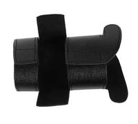 UKCOCO Protezione Per Pistone Tromba in Pelle Pu Morbida, Cuscinetti Valvole Per Tromba in Si Bemolle, Copertura Protettiva Nera Per Strumenti Musicali e Accessori Per Esibizioni