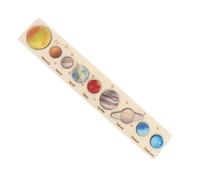 UKCOCO Puzzle in Legno di Giocattoli per Ragazzo Ragazza Solare Giocattolo Educativo per Ragazzo di Apprendimento del Pianeta in Legno Puzzle di Abbinamento Giocattolo Cognitivo