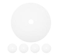 UKCOCO Resistenti e Durevoli in Silicone 5 Pezzi Tappetini Rotondi Fogli Riutilizzabili Antiadherenti per Essiccatore Alimenti per Frutta e Carne