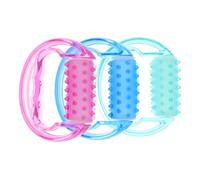 UKCOCO Rullo Design Ergonomico per Sollievo Dolori Muscolari in Pp Massaggiante Anticellulite Manuale 3 Pezzi e Linfodrenaggio Gambe Colore Casuale