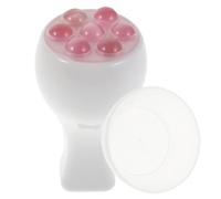 UKCOCO Rullo Massaggiante Manuale per Viso e Collo in Plastica, Mini Massaggiatore Facciale Portatile con Sfera Rotante per Cura della Pelle, Adatto per Ufficio e Viaggi