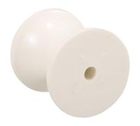 UKCOCO Rullo per Rimorchio per Yacht in Plastica Resistente, Rullo di Prua Stabile Ruota Inferiore per Supporto Barche, Accessorio per Rimorchio Nautico Multifunzione