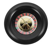UKCOCO Ruota da Poker Russa per Giochi da Tavolo Design e Pratico per Bar Feste e Festival Materiali Sicuri e Compatta per Facile Trasporto