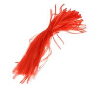 UKCOCO Sacchetti a Rete per Verdure e Frutta Riutilizzabili in Materiale Resistente, Traspiranti e Lavabili, per Spesa a Domicilio e Confezionamento Alimentare, Confezione da 50 Pezzi Rossi