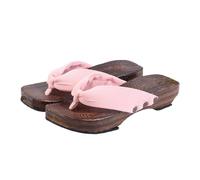 UKCOCO Sandali Zoccoli Donna Estivi in Legno Giapponese Scarpe con e Leggeri per Quotidiano Design Piatto Antistress Eleganti e Resistenti