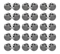 UKCOCO Scaglie Decorative in Acciaio Inox 100 Pezzi per Armature Medievali, Perfette per Rievocazioni Storiche e Costumi Fai da Te