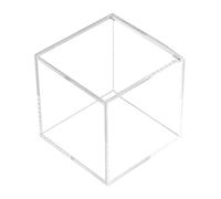 UKCOCO Scatola Capsule Trasparente in Acrilico Contenitore Antipolvere Creativo per Desktop Organizer per Tè Gioielli e Cosmetici Materiale Acrilico Resistente e Leggero