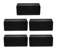 UKCOCO Scatola Derivazione Esterna: 5 Pezzi Scatola di Giunzione Cavi Custodia Elettronica per Progetti Elettrici,61 x 36 x 25 mm,Nero