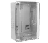 UKCOCO Scatola Elettrica Trasparente in Plastica Resistente alle Intemperie per Distribuzione Energia con Finestra di Controllo Protezione e Design Compatto per Uso Esterno e Domestico