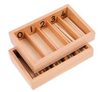 UKCOCO Scatola per Asta del Mandrino Mazza da Croquet, Gioco Educativo per Bambini, Set Famiglia Sicuro e Resistente per Sviluppo Intellettuale