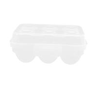 UKCOCO Scatola Per Uova Trasparente Contenitore Per Frigorifero Portauova Portatile Conservazione Uova Fresche Scatola Impilabile Chiusura Organizzazione Cucina Contenitore Riciclabile