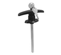 UKCOCO Serratura con Maniglia a Forma di per Porta Garage e Capanno con Chiave Resistente per Ripostigli Esterni Stalla e Casette Facile da Installare e Durevole