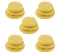 UKCOCO Set 1 Pezzo di Tappi per Buchi Piccolo Giallo, Resistenti All'usura e Facili da Pulire, per Riparazioni Strumenti a Fiato e Uso Scolastico