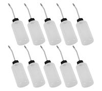 UKCOCO Set 10 Flaconi Erogatori per 120 Ml con Beccuccio in Ferro per Macchina da Cucire Tanica per di Precisione per Lubrificazione e Professionale in Sartoria Riutilizzabile