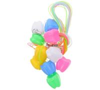 UKCOCO Set 10 Scatole Porta-dentini da Latte, Scatola dei Ricordi Spazi Indipendenti, Custodia Colorata Portatile per Conservare Denti Decidui e Chioma, Regalo Ricordo Prima Infanzia