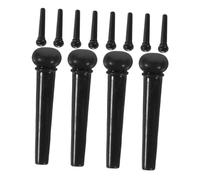 UKCOCO Set 12 Pezzi Perni Ponte Chitarra Acustica, Accessori Chitarra Folk, Pioli Corde Robusti per Sostituzione e Riparazione