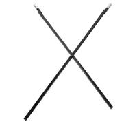 UKCOCO Set 2 Pezzi Regolatori del Truss Rod per Chitarra Acustica in Acciaio Nero, Asta Regolabile 380mm e 410mm per Riparazione e Messa a Punto della Chitarra
