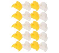 UKCOCO Set 20 Pezzi Righelli per Cuciture 3 MM/4 MM in Plastica Resistente Guida Multifunzionale per Margini e Orli Precisi Strumento Compatibile Macchine da Cucire per Lavori di