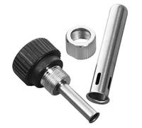 UKCOCO Set 3 Pezzi Accessori per Saldatore Manicotto Dado Manico Saldatura Componenti di Ricambio per Stazione di Saldatura