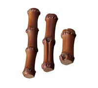 UKCOCO Set 3 Pezzi Portapenne per Calligrafia e Scrittura in Bamboo Intrecciato Supporto Pennelli da Tavolo Stile Retrò Cinese Decorazione Ufficio e Casa