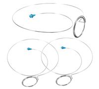 UKCOCO Set 3 Pezzi Supporto Porta Lente D'ingrandimento in Filo Di Ferro Per Riparazione Orologi, Accessorio Metallico Leggero Per Orologiai, Strumento Di Precisione Per Lavorazioni Meccaniche