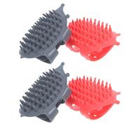 UKCOCO Set 4 Pezzi Graffiatoio per Gatti a Muro Stabile in Abs Forma Gatto Massaggiatore Regolabile per Mobili e Angoli in Soggiorno e Camera da Letto