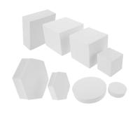 UKCOCO Set 8 Pezzi Oggetti di Geometrici per Fotografia Cubo Stereo in Schiuma Tridimensionale Decorazioni Artigianali per Domestici e Servizi Fotografici