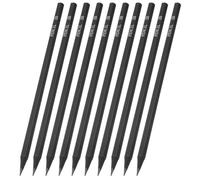 UKCOCO Set da 10 Matite Esagonali Nere 2b per Disegno e Schizzi, Matite Artistiche Pre-affilate per Studenti e Artisti con Presa Antiscivolo, Forniture per Scrittura e Pittura Versatili