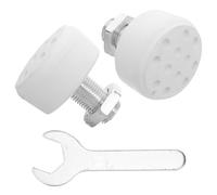 UKCOCO Set Freni per Pattini a Rotelle Quad con Pastiglie in Gomma Resistenti e Chiave Inglese Blocchi Freno Ammortizzati per Controllo Sicuro e Sostituzione Facile Accessori