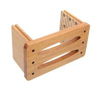 UKCOCO Sgabello Legno Antiscivolo Per Toilette Rialzo Per Adatta Per Allenamento Design Compatto e Pratico Per Cucina e Bagno