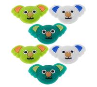 UKCOCO Smorzatore per Racchetta da Tennis a Forma di Koala Australiano, Set da 6 Pezzi in Silicone Morbido, Assorbitore di Vibrazioni e Giovani Atleti, Accessorio Divertente