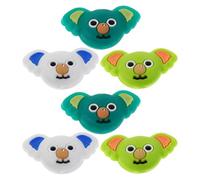 UKCOCO Smorzatore per Racchetta da Tennis Koala in Silicone 6 Pezzi Design Adorabile per Ridurre Vibrazioni e Affaticamento Mano Durante Gioco Casuale