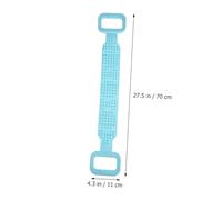 UKCOCO Spazzola Doccia Massaggiante Doppia in Silicone per Esfoliazione Corpo e Pulizia Profonda Cintura Lunga per Schiena Bagno Quotidiano e Stimolazione Circolatoria