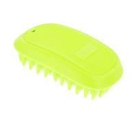 UKCOCO Spazzola per Shampoo e Massaggio in Silicone Setole Morbide, Impugnatura Antiscivolo, per Doccia Rapida, Rimozione Peli Morti, Adatta a Animali Domestici di Tutte le Taglie