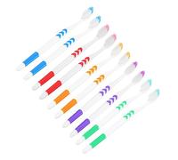 UKCOCO Spazzolini da Denti Morbidi Monouso da Viaggio Clean Tool, Set da 30 Pezzi Setole Colorate per Igiene Orale Familiare e Uso in Hotel, Pratici per Viaggi e Ospitalità