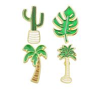 UKCOCO Spille Cartoon Pianta in Lega Spilla Cactus Palma Monstera Accessori Gioiello per Donna e Ragazza Adatte Vestiti Maglioni Sciarpe e Cappelli per Ogni Occasione