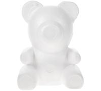 UKCOCO Stampo a Forma di Orso Bianco in Gommapiuma 30 Cm per Decorazioni Fai da Te e Matrimoni, Modello Orsetto Artigianale Personalizzabile per Feste e Uso Creativo