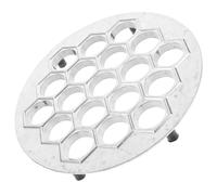 UKCOCO Stampo per Ravioli Russi in Lega di Alluminio 19 Fori, Macchina Manuale per Gnocchi e Tortellini, Utensile Antiaderente per Preparazione Rapida di Gnocchi e Wonton, per Cene