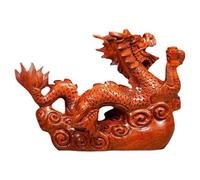 UKCOCO Statua Del Drago Cinese: Statua Di Figurine Di Drago Cinese 2024 Per Larredamento Della Tavola Di Casa E Ufficio 5. 89×5. 11×2. 36 Pollici