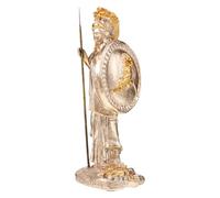 UKCOCO Statua Miniatura Atena Dea Greca della Saggezza in Dorato Scultura Compatta e Portatile per Decorazioni Casa e Ufficio Accessorio Elegante e Versatile