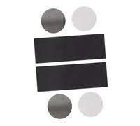 UKCOCO Strisce Magnetiche Adesive per Frigorifero Colla Acrilica Magneti per Appendere Scatole di Fazzoletti e Utensili da Cucina Set da 2 Pezzi 4 Fogli Magnetici Ausiliari per Uso