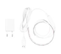 UKCOCO Striscia LED Adesiva per Macchina da Cucire Portatile 2835 Bianco 6500k Interruttore On/off, Design Compatto e Materiale in Alluminio Fpc per Luce da Lavoro Efficiente