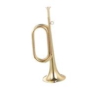 UKCOCO Strumento Musicale Trombette per Principianti Bugle Strumento Vento per Orchestra e Banda Facile da Usare e Portatile per Allenare La Coordinazione Mano