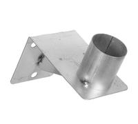 UKCOCO Supporto in Acciaio Argento per Specchio Convesso Stradale Fissaggio a Parete, Resistente alle Intemperie e Facile da Installare per Uso Esterno e Stradale