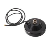 UKCOCO Supporto magnetico per antenna con connettore N femmina, base di | Staffa di montaggio magnetica per antenna con connettore SMA maschio, garantisce robustezza e compatibilità con piattaforme