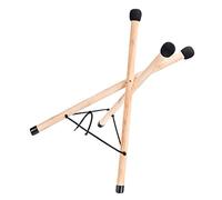 UKCOCO Supporto Per Strumento Lingua in Legno Resistente Espositore Stabile Per Handpan Treppiede Facile Da Usare Per Strumenti a Lingua