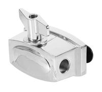 UKCOCO Supporto per Tamburo in Lega Resistente, Morsetto di Montaggio Tom, Staffa per Gamba Timpano da Pavimento Compatibile Kit Batteria, Accessorio per Batterista, Facile Installazione